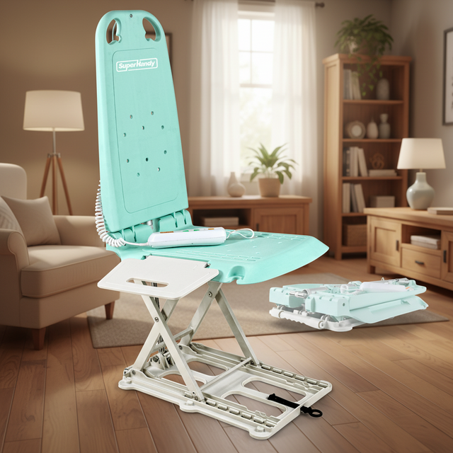 GoRise LT Portable Floor Lift - Lightweight (19lbs), Lift up to 330 Lbs, IP68 Waterproof