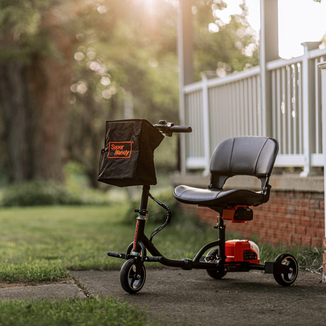 Passport Mobility Scooter - 48V 2Ah Battery, Lightweight (35 lbs), Foldable + Extra Battery