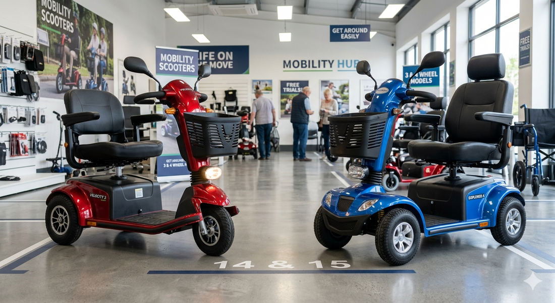 3-Wheel vs 4-Wheel Mobility Scooters: Which Is Better for You? (2026 Guide)