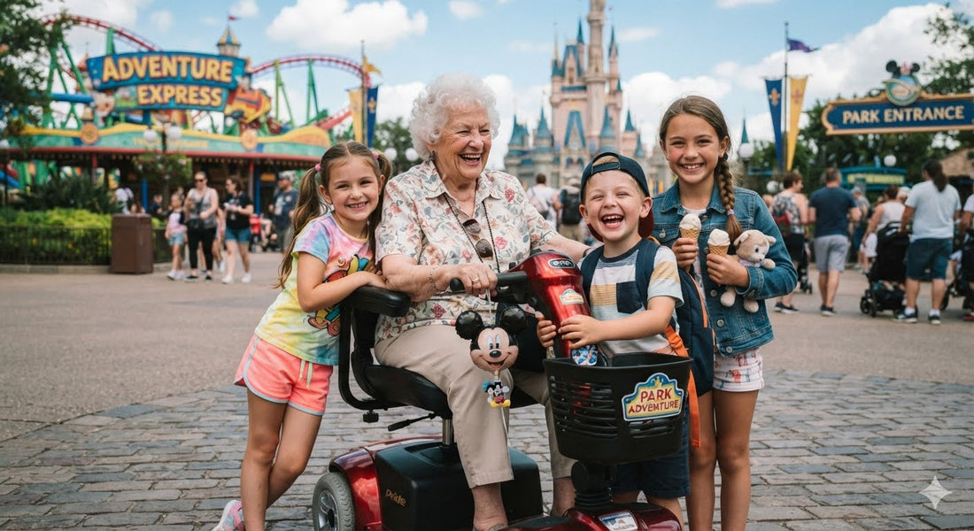 Best Mobility Scooters for Disney World, Theme Parks & Vacations (2026 Guide)