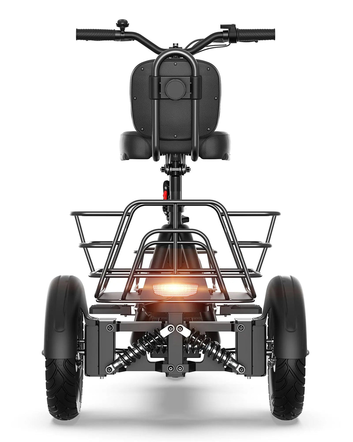 Gyroor   C5   Electric   Trike   –   1000W   Peak,   30-Mile   Range   &   Dual   Baskets