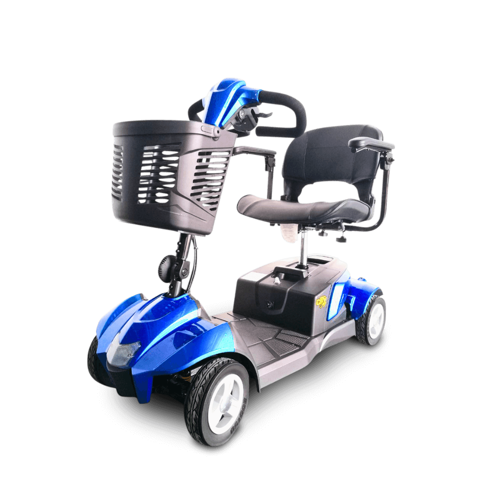 Blue EV Rider CityCruzer Mobility Scooter Side View