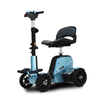 Ice Blue CityBug Mobility Scooter Front View