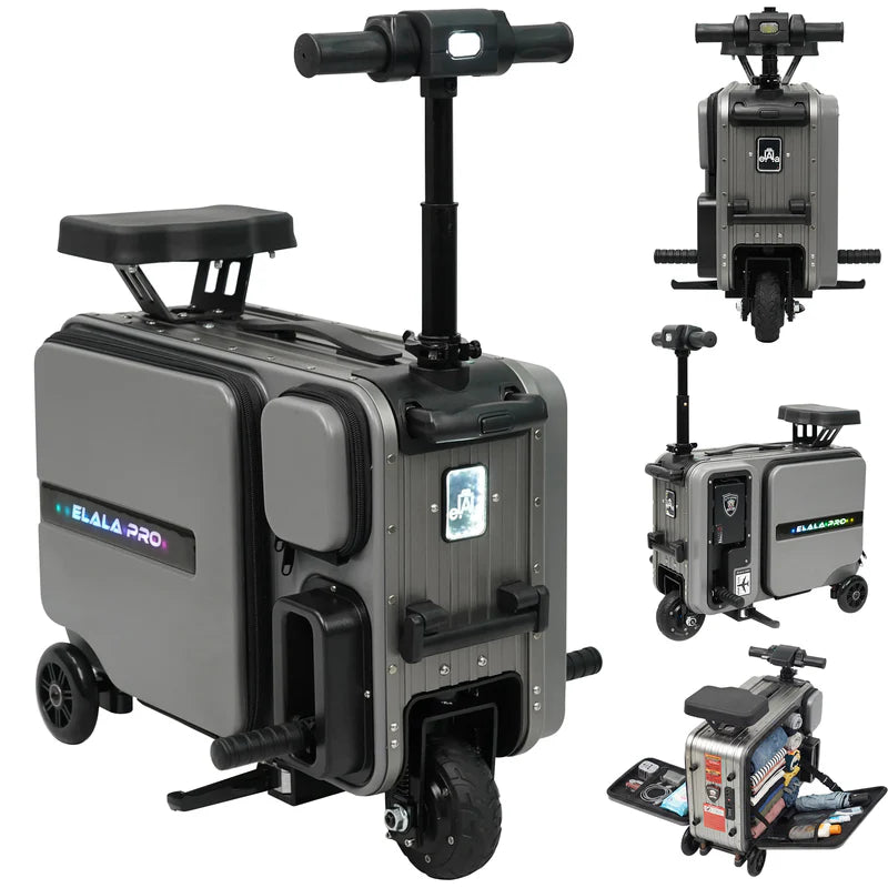 Elala Pro - The Dual Suspension Rideable Carry-On