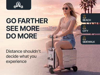 Elala Lite - The Lightweight Rideable Carry-On