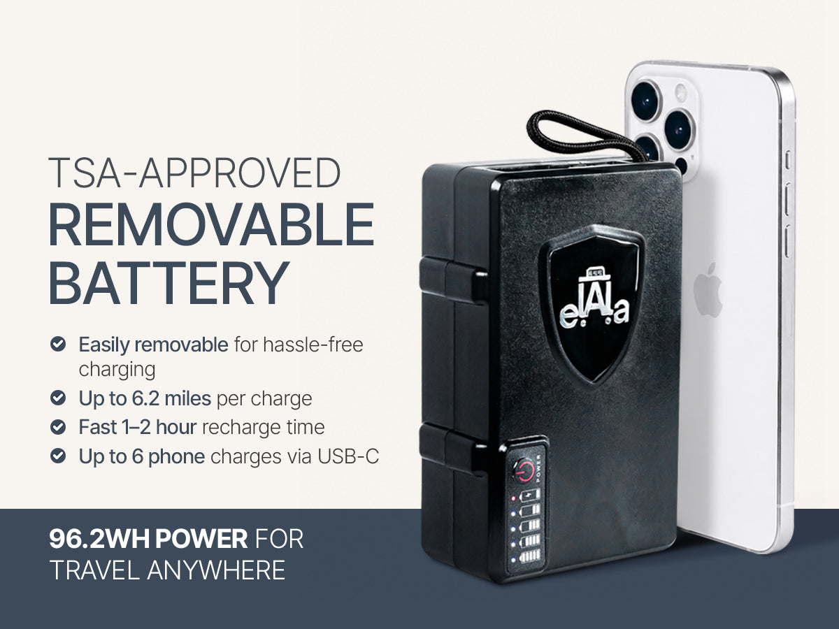 Elala Lite - The Lightweight Rideable Carry-On