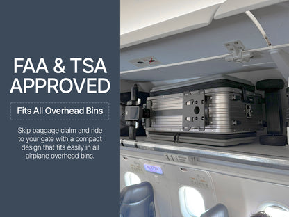 Elala Master - The Rideable Carry-On Built for Two