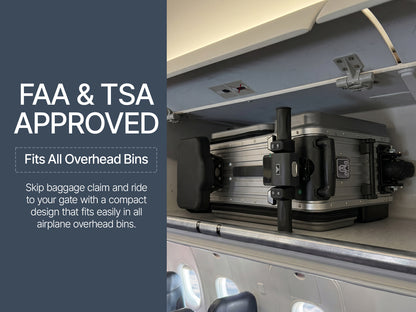 Elala Pro - The Dual Suspension Rideable Carry-On
