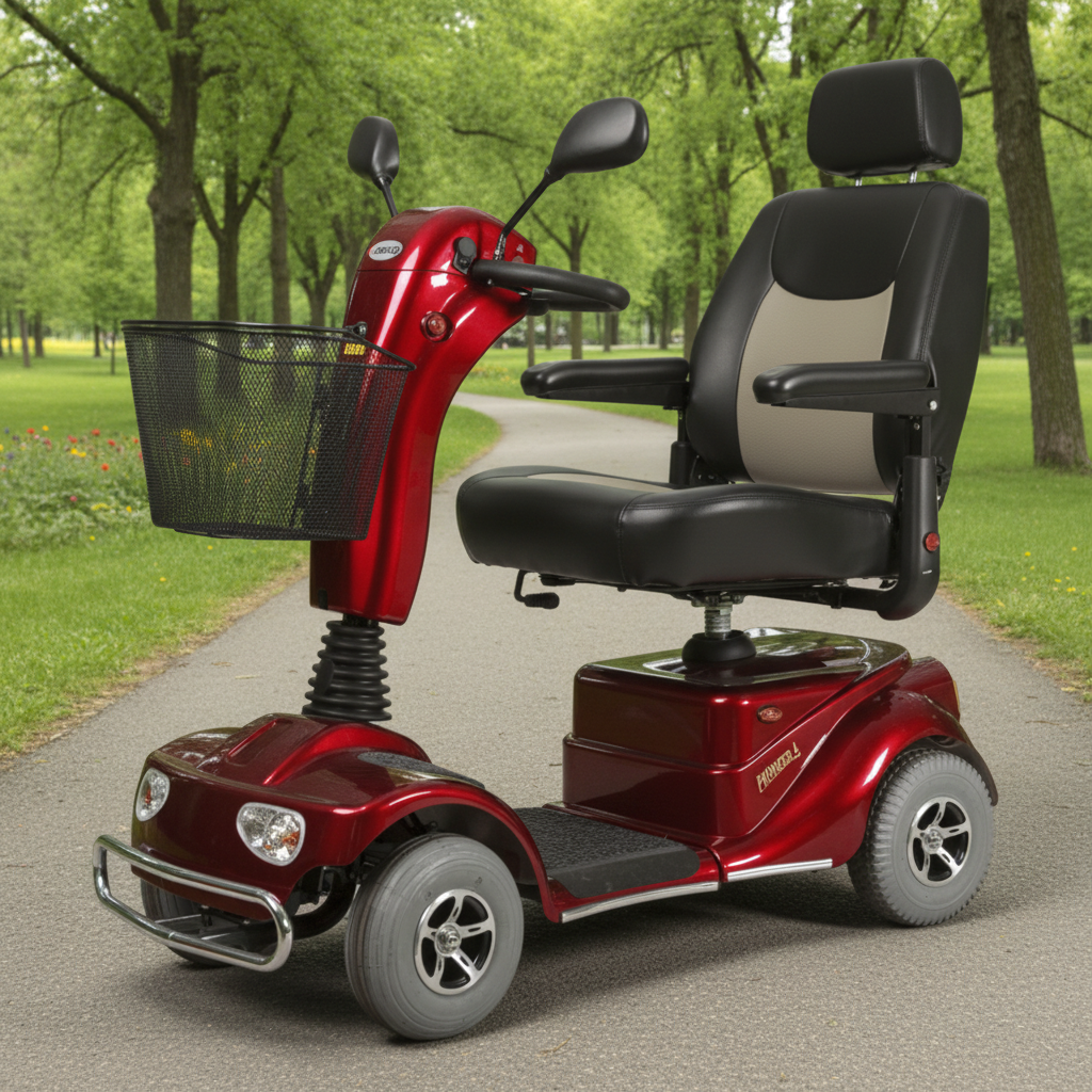 Merits Health Pioneer 4 Mobility Scooter 4-Wheel S141