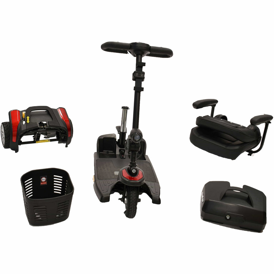 Merits Health Roadster S3 Mobility Scooter 3-Wheel S731RS3