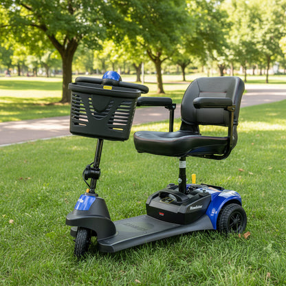 Merits Health Roadster 3 Mobility Scooter 3-Wheel S731 Mobility Scooters Merits Health Blue  