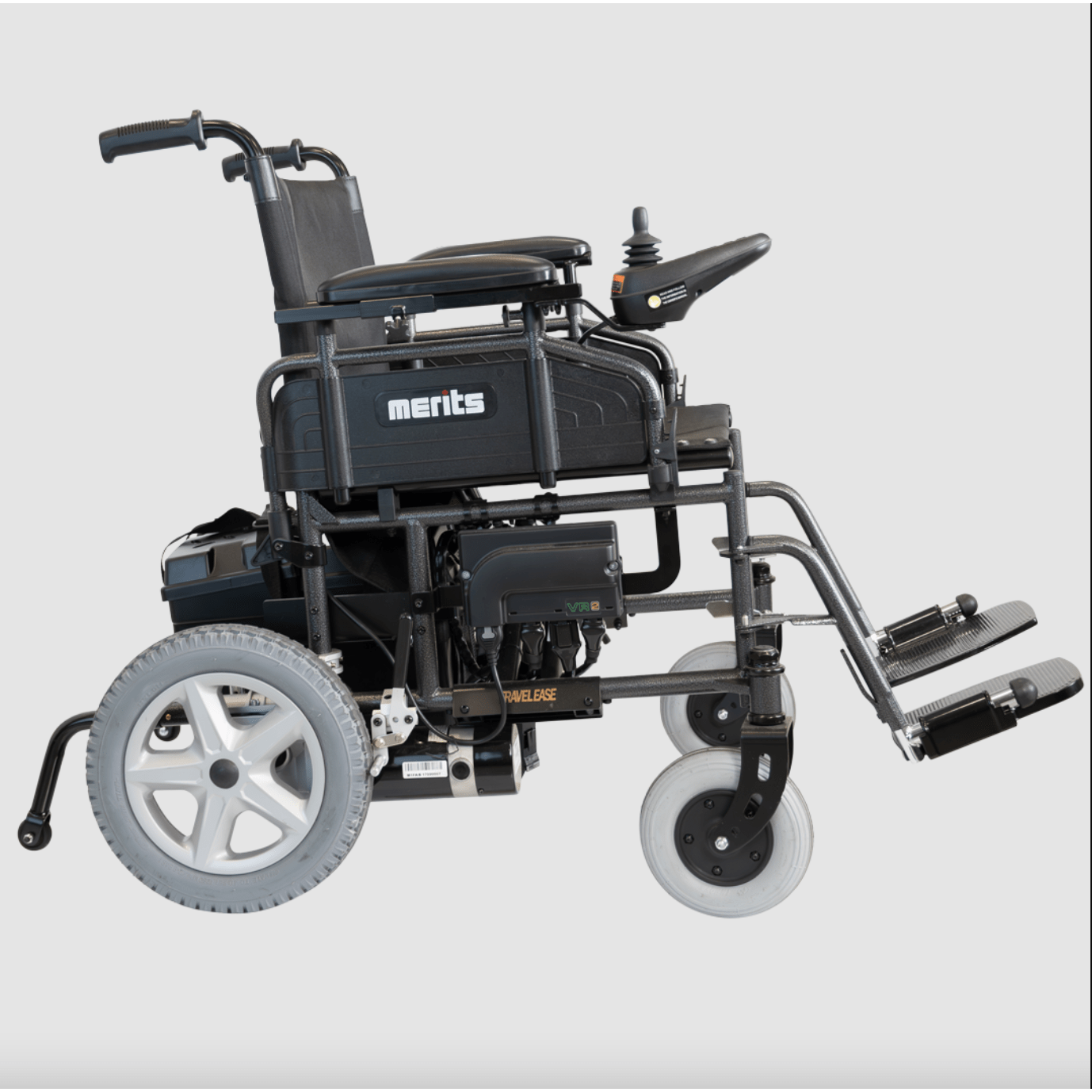 Merits Travel Ease HD Bariatric Foldable Power Wheelchair P181