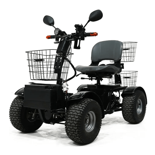 Green Transporter Cheeta Ninja All Terrain Mobility Scooter