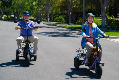 Gyroor   C5   Electric   Trike   –   1000W   Peak,   30-Mile   Range   &   Dual   Baskets