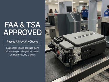 Elala P28 - The Rideable Checked Suitcase Built for Two