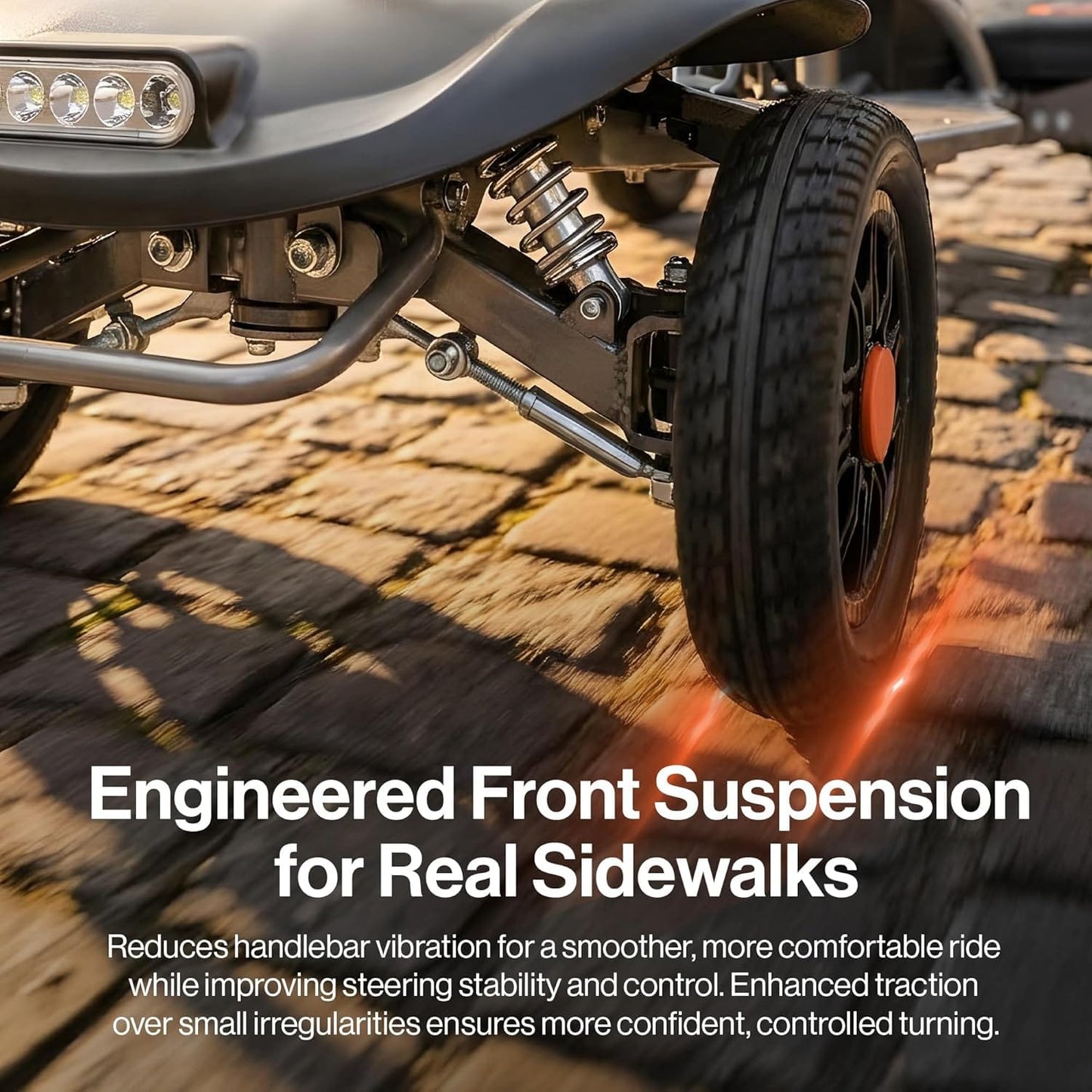 SuperHandy Passport Flex 4 Wheel Power Mobility Scooter – Quick-Disassembly Aluminum Frame, Foldable & Compact, 48V Li-Ion Battery
